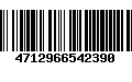 Código de Barras 4712966542390