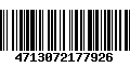 Código de Barras 4713072177926