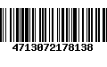 Código de Barras 4713072178138