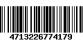 Código de Barras 4713226774179