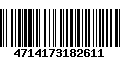 Código de Barras 4714173182611