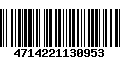 Código de Barras 4714221130953