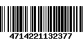 Código de Barras 4714221132377