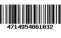 Código de Barras 4714954861032