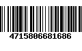 Código de Barras 4715806681686