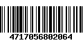 Código de Barras 4717056802064