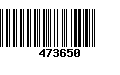 Código de Barras 473650