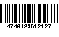 Código de Barras 4740125612127