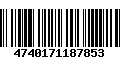 Código de Barras 4740171187853