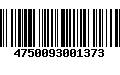 Código de Barras 4750093001373