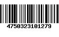 Código de Barras 4750323101279