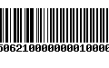 Código de Barras 4750621000000001000000