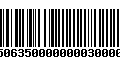 Código de Barras 4750635000000003000000