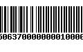 Código de Barras 4750637000000001000000