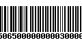 Código de Barras 4750650000000003000000