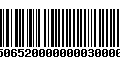 Código de Barras 4750652000000003000000