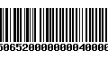 Código de Barras 4750652000000004000000