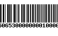 Código de Barras 4750653000000001000000