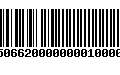 Código de Barras 4750662000000001000000