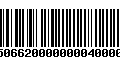 Código de Barras 4750662000000004000000