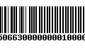 Código de Barras 4750663000000001000000