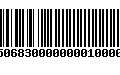 Código de Barras 4750683000000001000000