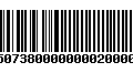 Código de Barras 4750738000000002000000