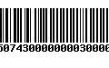 Código de Barras 4750743000000003000000