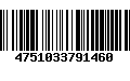 Código de Barras 4751033791460