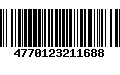 Código de Barras 4770123211688