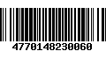 Código de Barras 4770148230060