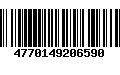 Código de Barras 4770149206590