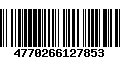 Código de Barras 4770266127853