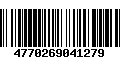 Código de Barras 4770269041279