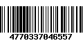 Código de Barras 4770337046557