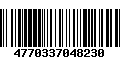 Código de Barras 4770337048230