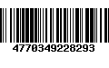 Código de Barras 4770349228293