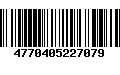 Código de Barras 4770405227079