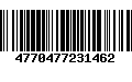 Código de Barras 4770477231462