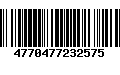 Código de Barras 4770477232575