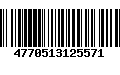 Código de Barras 4770513125571