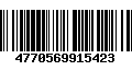 Código de Barras 4770569915423