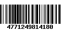 Código de Barras 4771249814180