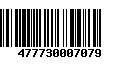 Código de Barras 477730007079