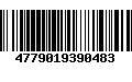 Código de Barras 4779019390483