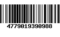 Código de Barras 4779019390988