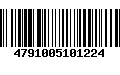 Código de Barras 4791005101224