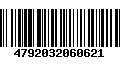 Código de Barras 4792032060621