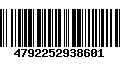 Código de Barras 4792252938601