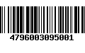 Código de Barras 4796003095001